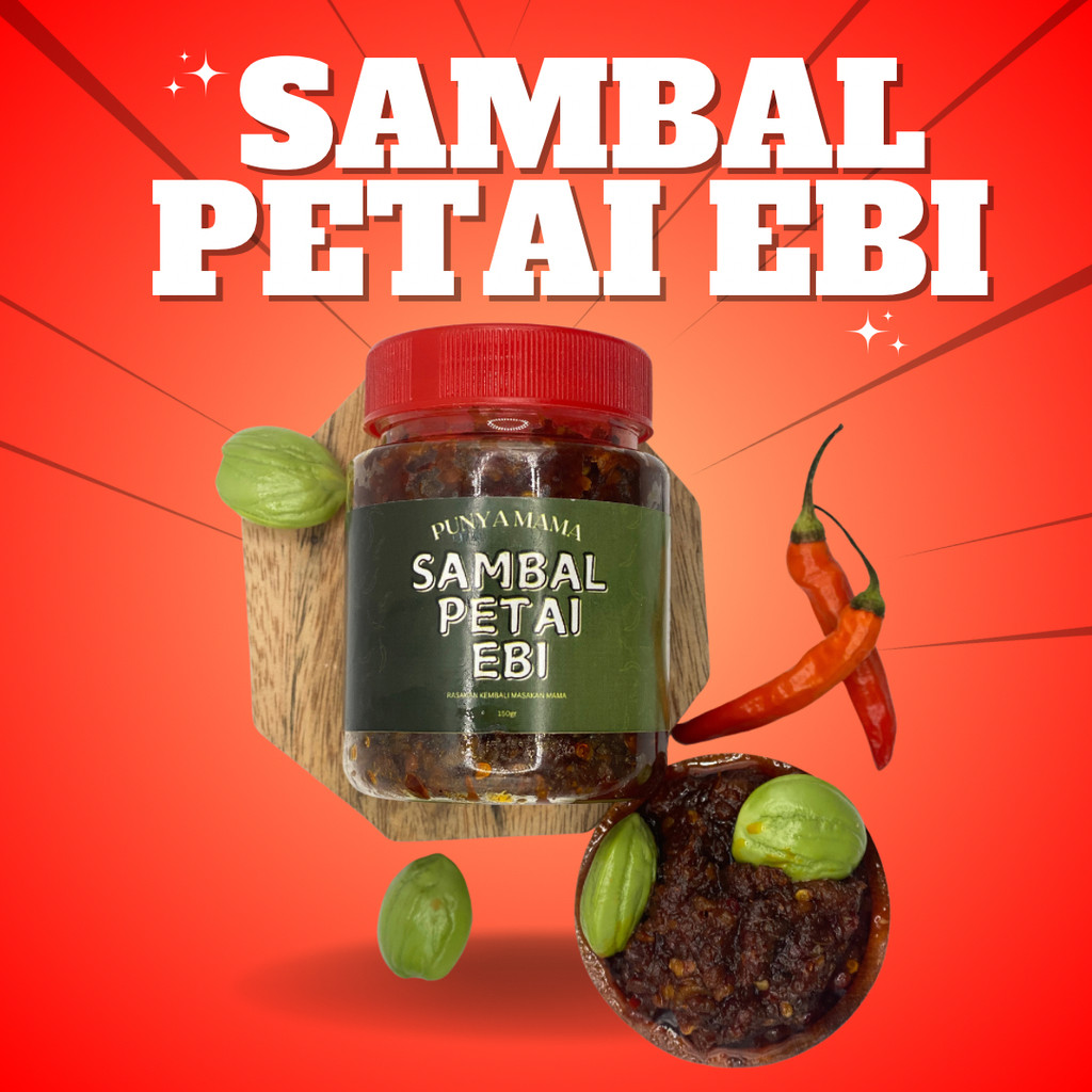 

Punya Mama - Sambal Petai Ebi 150 Gram