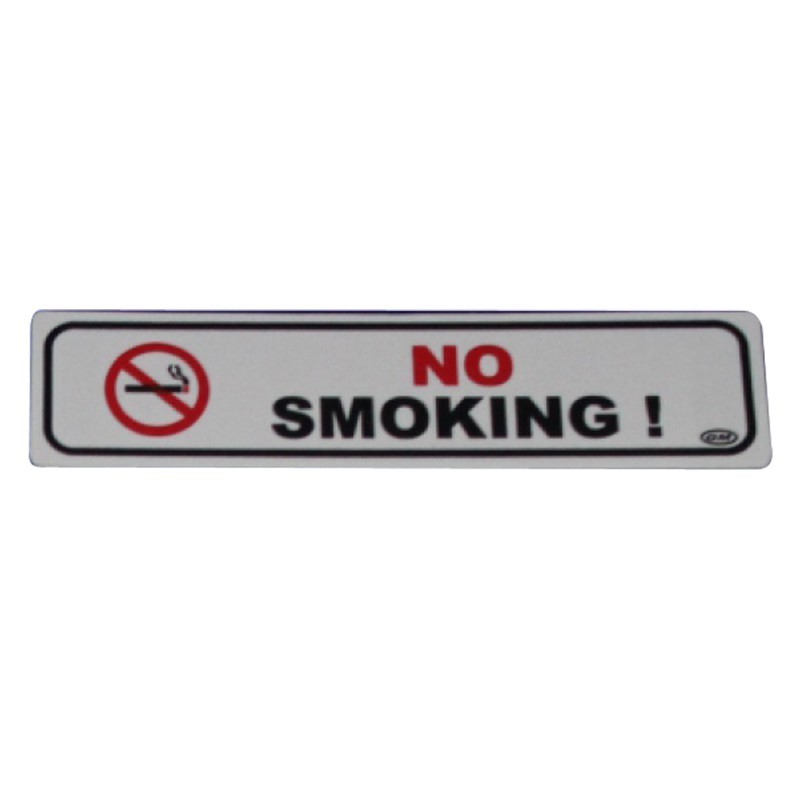 

GM LABEL KECIL NO SMOKING LK 243 C