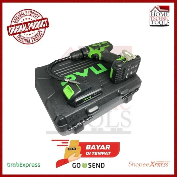 RYU RCI20V CORDLESS IMPACT DRILL 20 VOLT / MESIN BOR CORDLESS RCI 20V