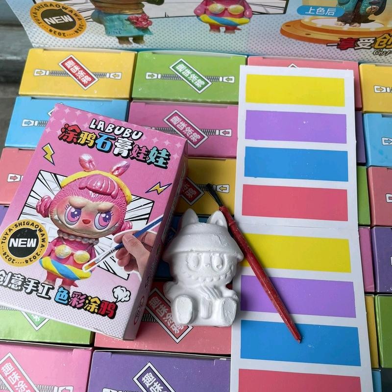 MAINAN GYPSUM DOLL MEWARNAI ANAK / PATUNG MEWARNAI ANAK / GYPSUM LUKIS ANAK / MAINAN EDUKASI MELUKIS