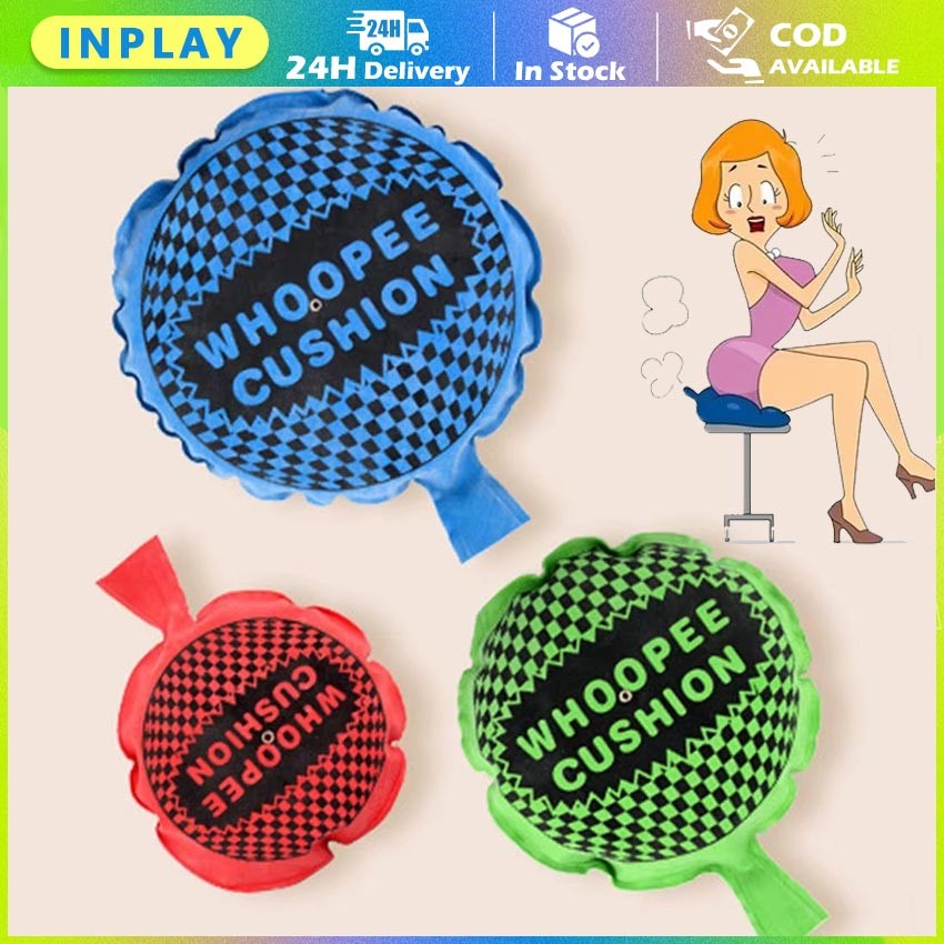 

Whoopee Cushion Prank Toy / Mainan Bantal Kentut / Alas Duduk dengan Suara Fart Lucu