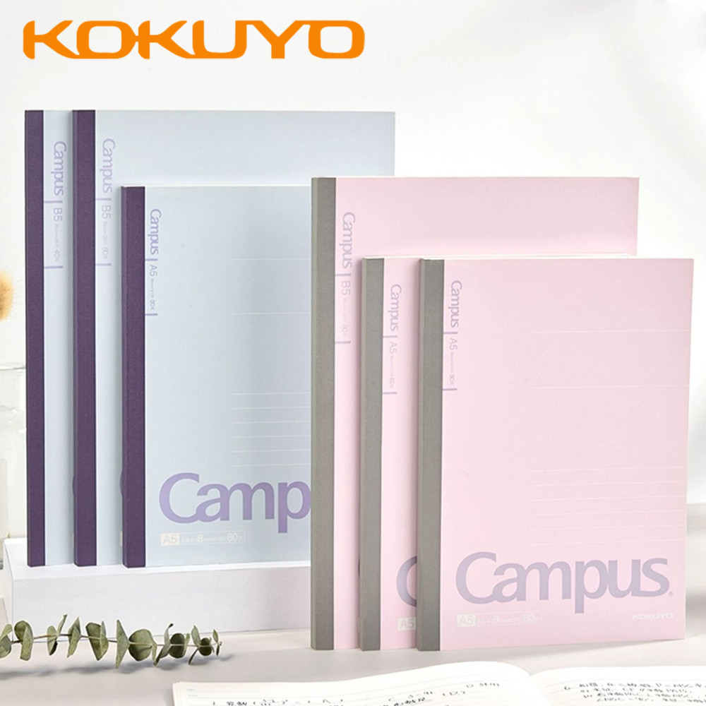 

3pcs KOKUYO CAMPUS TOKYO Notebook Flip Coil Notebook Diary Book Wireless Adhesive Dot Line A5/B5 School Stationery