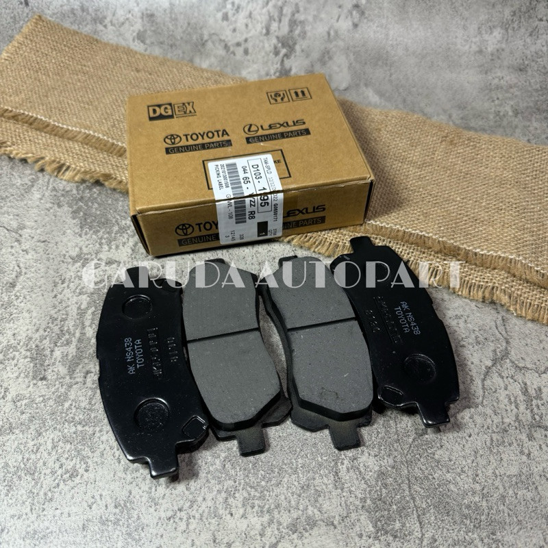 Brake pad kampas rem depan Toyota Avanza 04465-YZZR8