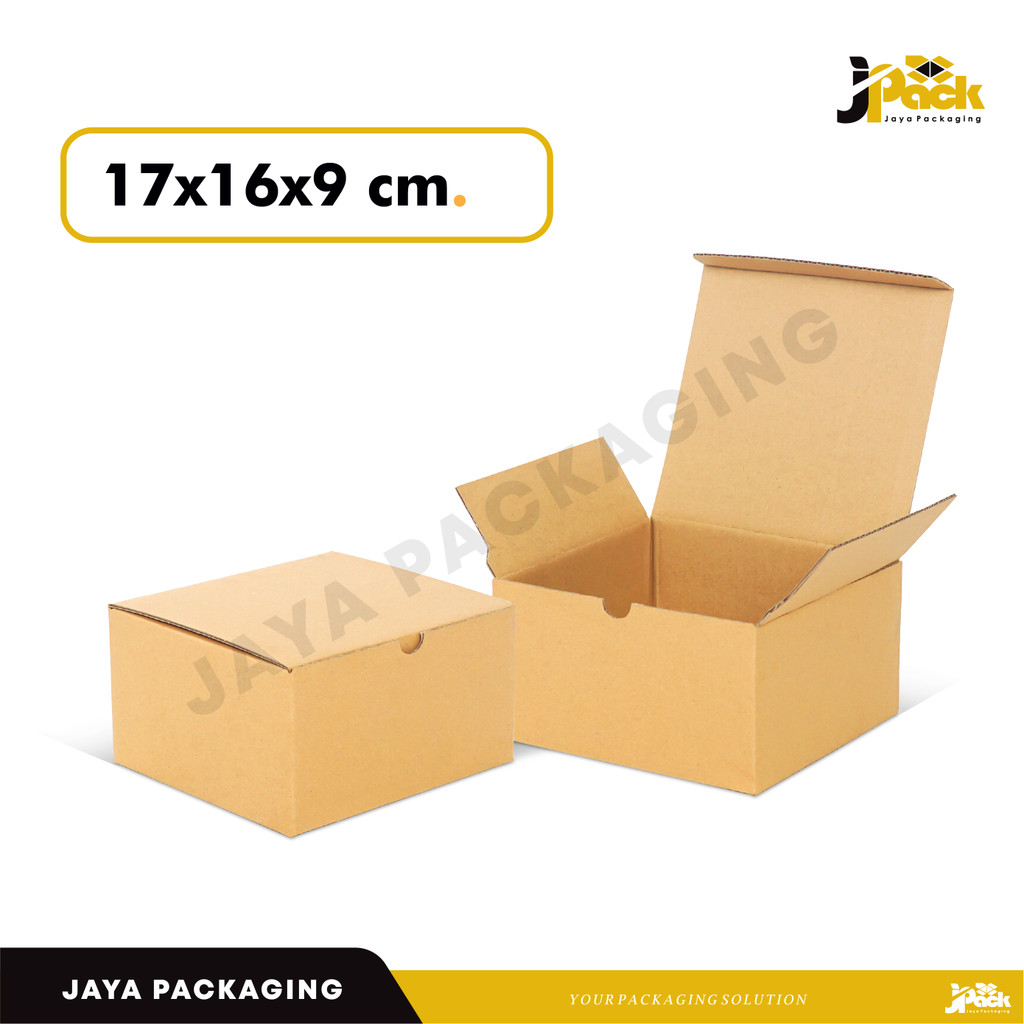 

17X16X9 (KCI) BESAR - Kotak/Kemasan/Kardus/Packaging/Hampers/Box/Slip/karduskemasan/Tinggi9