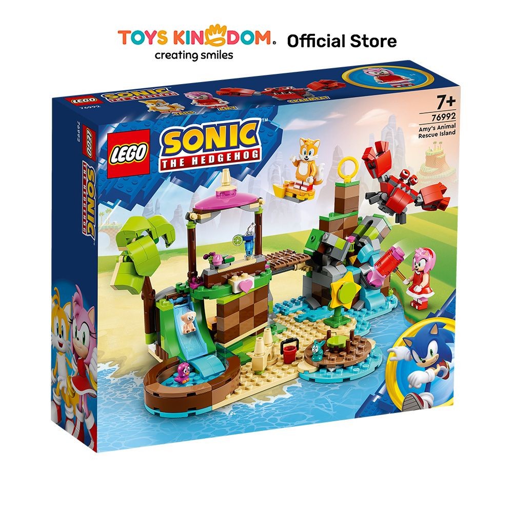 Toys Kingdom Lego Sonic The Hedgehog Amys Animal Rescue Island 76992 Kids Toy Toys Bricks Set Mainan
