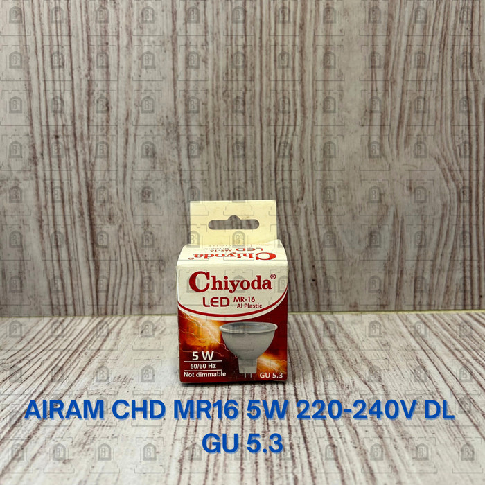 Chiyoda Lampu LED MR16 5W 220-240V GU5.3 Spotlight