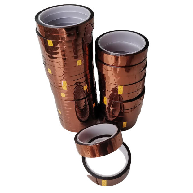 

OC88 Solasi Selotip Lakban Isolasi Anti Panas Kapton Heat Resistant Tape - 5mm