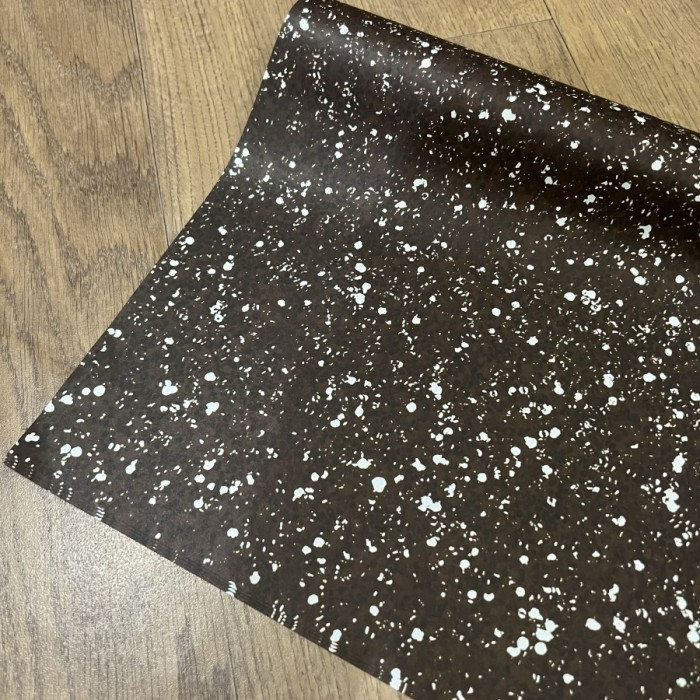 

Kertas kado sparkling coklat