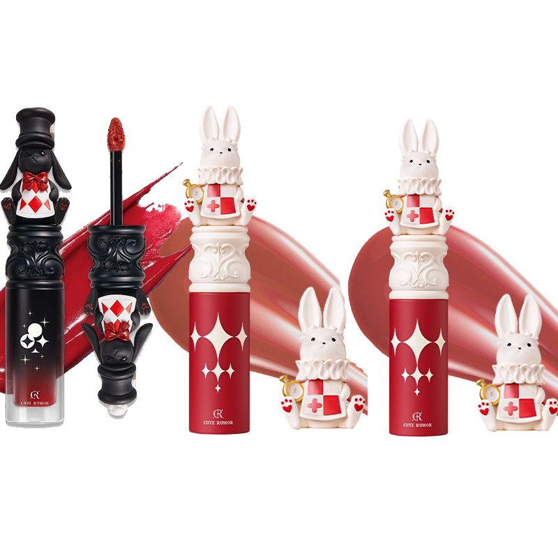 

Cute Rumor Matte Velvet Liquid Lipstick Mouth Red Lip Mud Soft Mist Moisturizing and Long lasting Non Staying Cup Lip Gloss