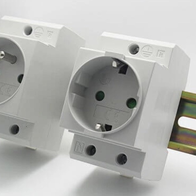 MS88 Stop Kontak Din Rail (receptacle din rail)