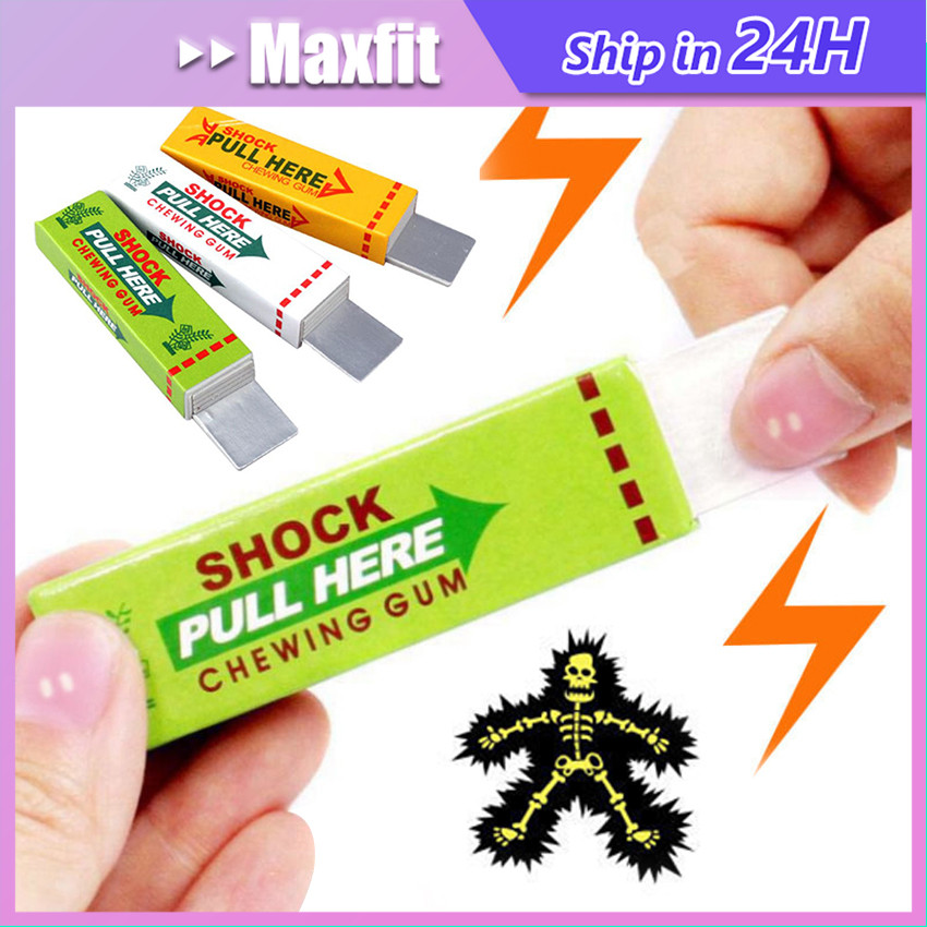 Mainan Permen Setrum / Chewing Gum Shock / Alat Prank Mainan Setrum Tangan