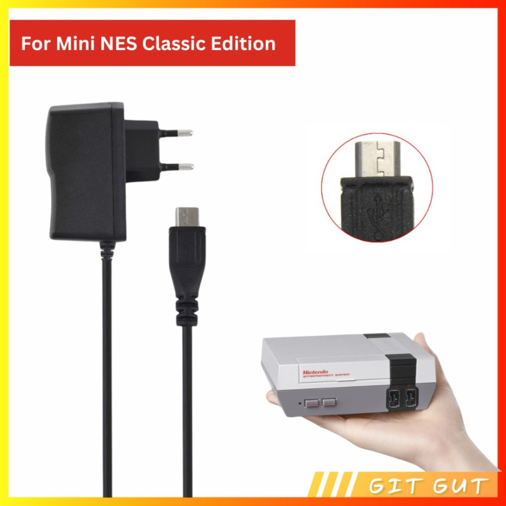 Mini NES Nintendo Classic Edition Charger AC Power Supply Adapter