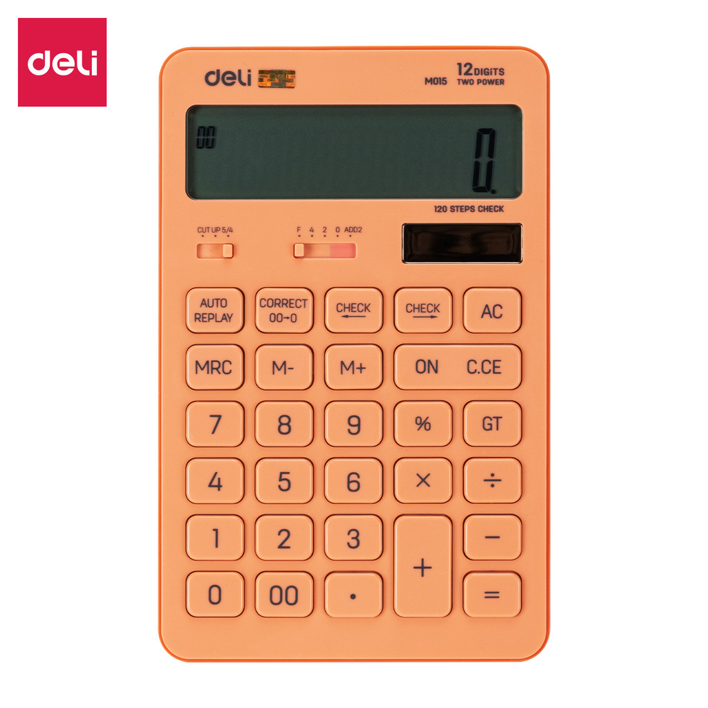 

Deli | Kalkulator Desktop (Desktop Calculator) | 12 digit | M01541