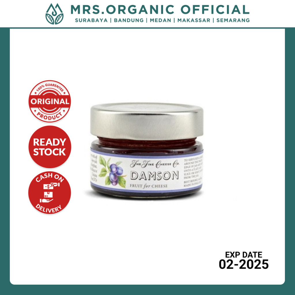 

Selai Roti Buah Plum The Fine Cheese Co Fruit For Cheese Damson 113gr