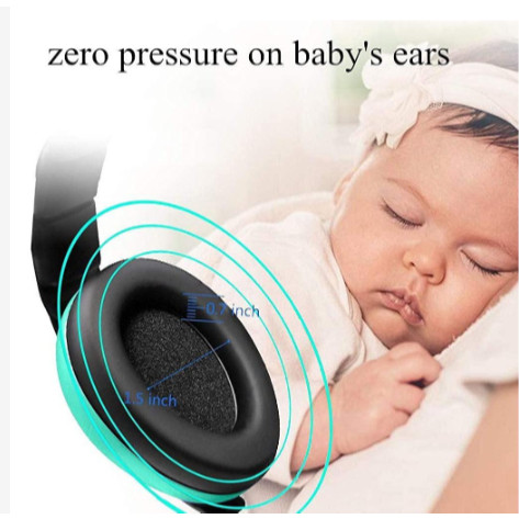 SID PENUTUP TELINGA BAYI DI PESAWAT EARMUFFS BAYI ANAK PELINDUNG TELINGA BAYI PEREDAM KEBISINGAN