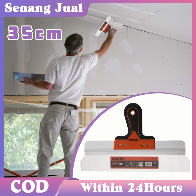 DC22WA 35CM Sekrap Stainless Alat Acian Tembok Scraper Cat Scraper Dempul