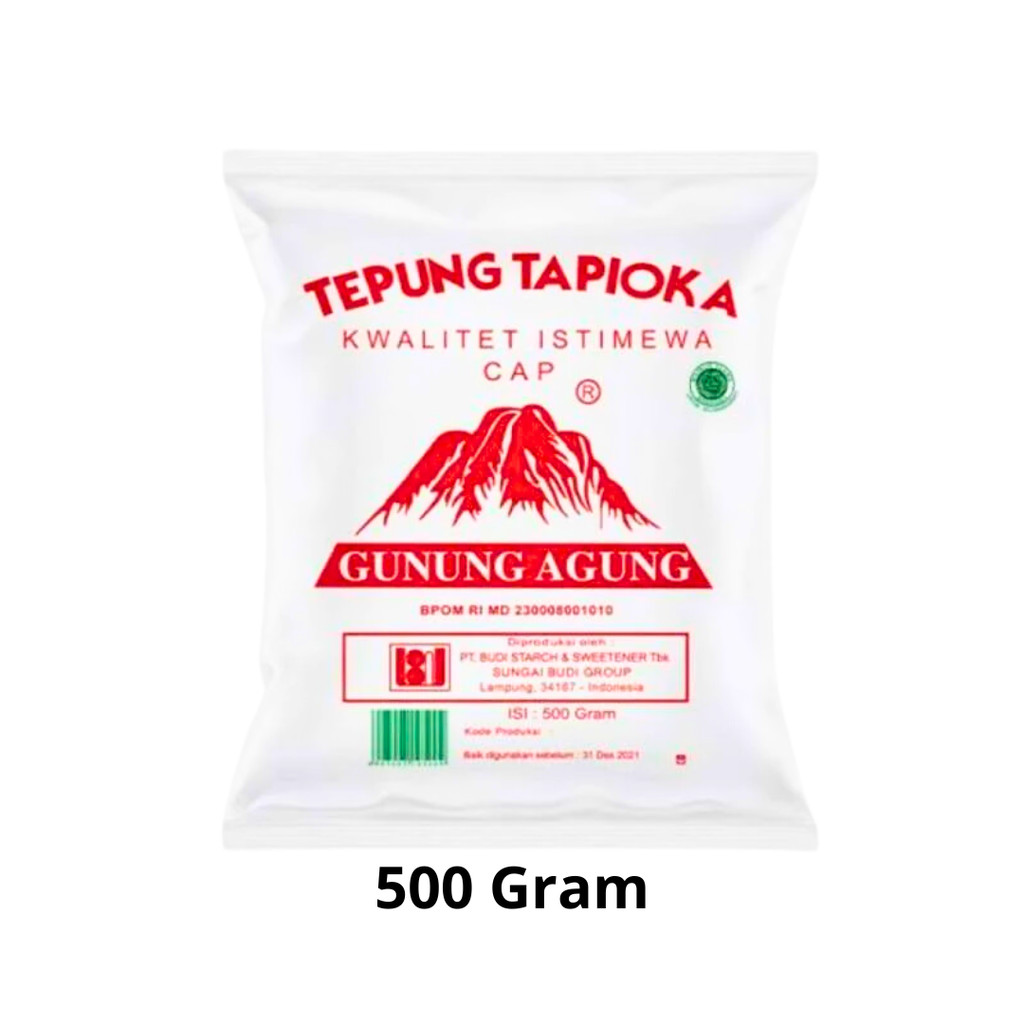 

Tepung Tapioka Cap Gunung Agung 500 Gram