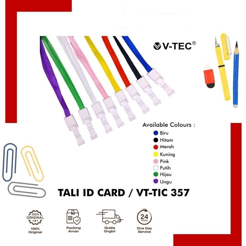 

V-TEC TALI GANTUNGAN U/ ID CARD VT-TIC 357