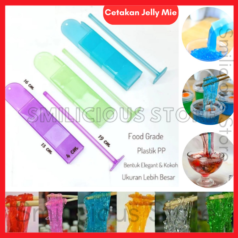 Cetakan Jelly Mie Noodle Jelly Mold Cetakan Pembuat Jelly Mie Agar Bentuk Mie Tokoroten