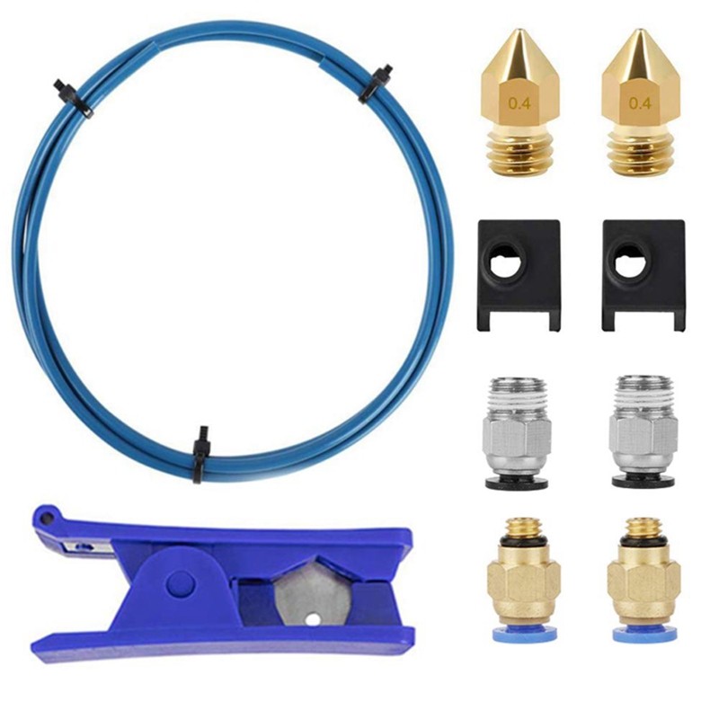 3D Printer with Premium Bowden Tubing 2M, PTFE Tube , for Ender 3/3 5 CR-10 Series/10S/20/20