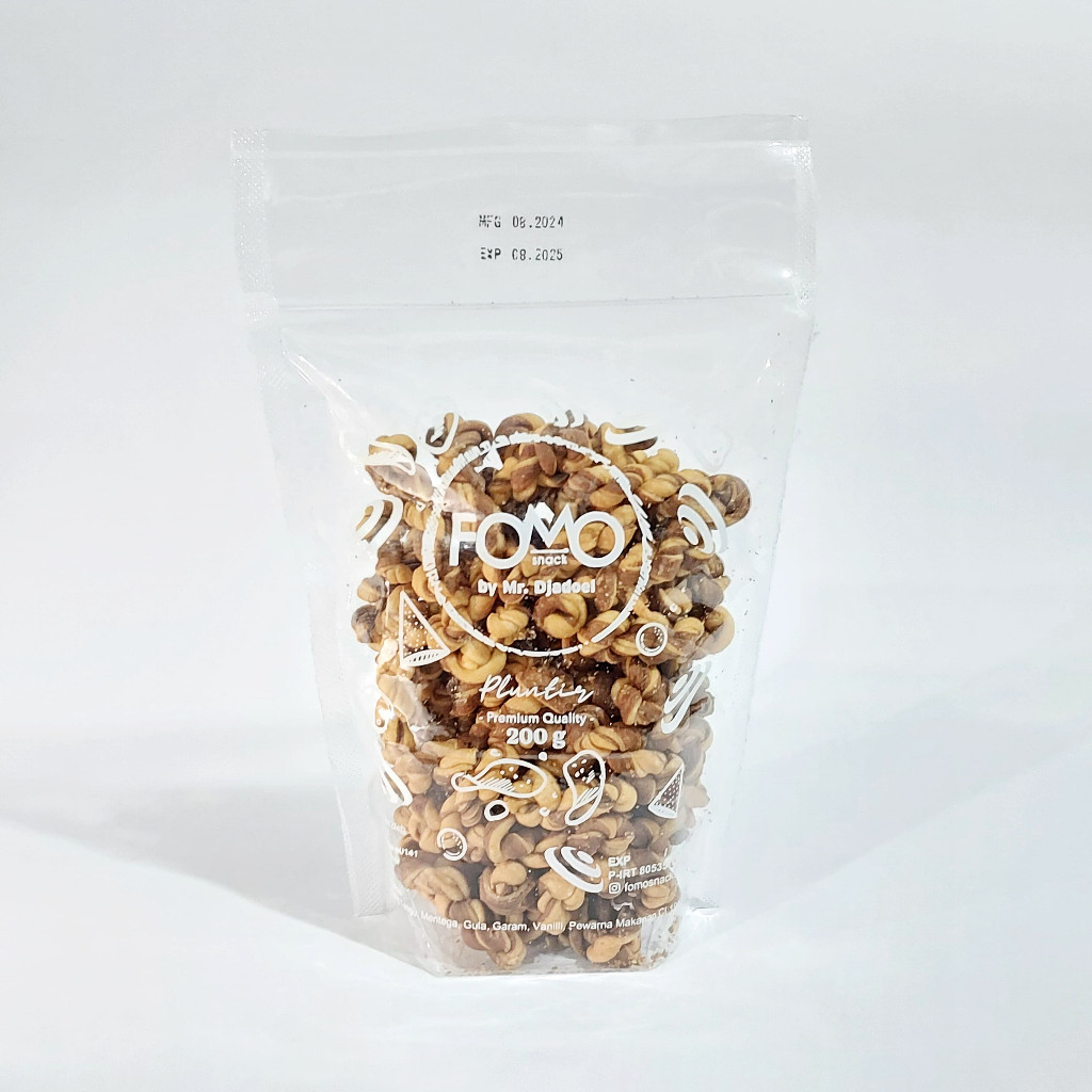 

Pluntir Manis Premium (Pouch / Toples) - Fomo Snack by Mr Djadoel Camilan Jadul