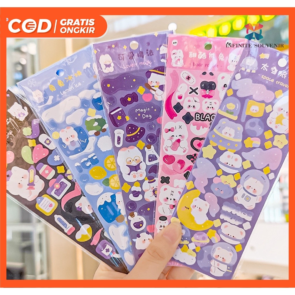 

Stiker Tumblr / Stiker Pack Aesthetic / Stiker Hp Laptop /Sticker Tumblr Bahan Sticker Transparan, Anti Air (Waterproof) Stiker Telado Aesthetic DIY Diary / Sticker Decoration Tumblr Telado Sweet