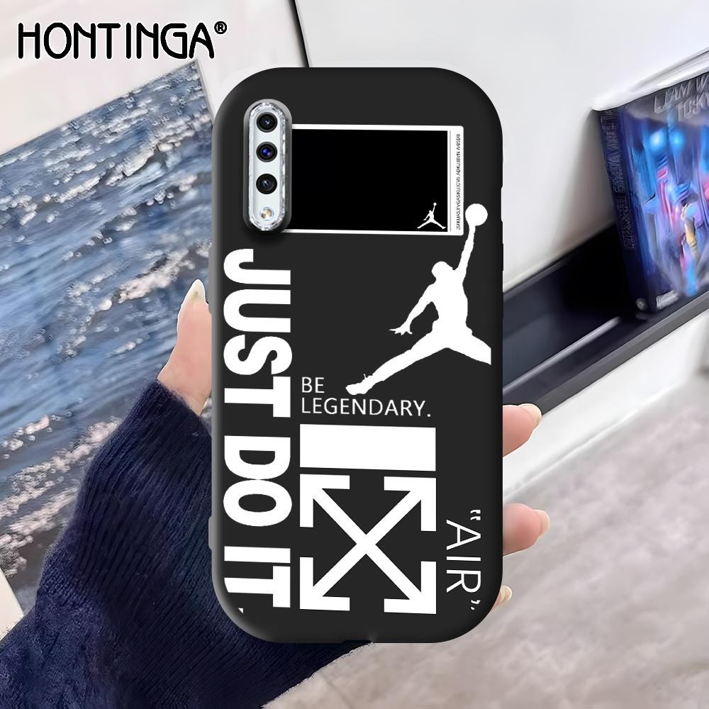 Hontinga Casing Hp Untuk Compitable With Samsung A50 A50S A30S Silikon Sofcase Cassing Softcase Fash