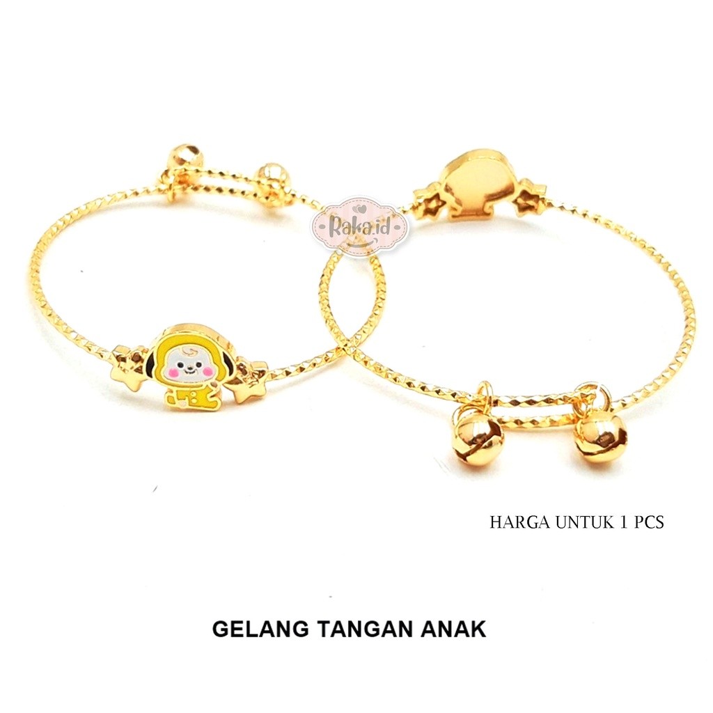 Gelang Anak Gelang Bangle Anak Perempuan Motif Chimmy BTS BT21 1209