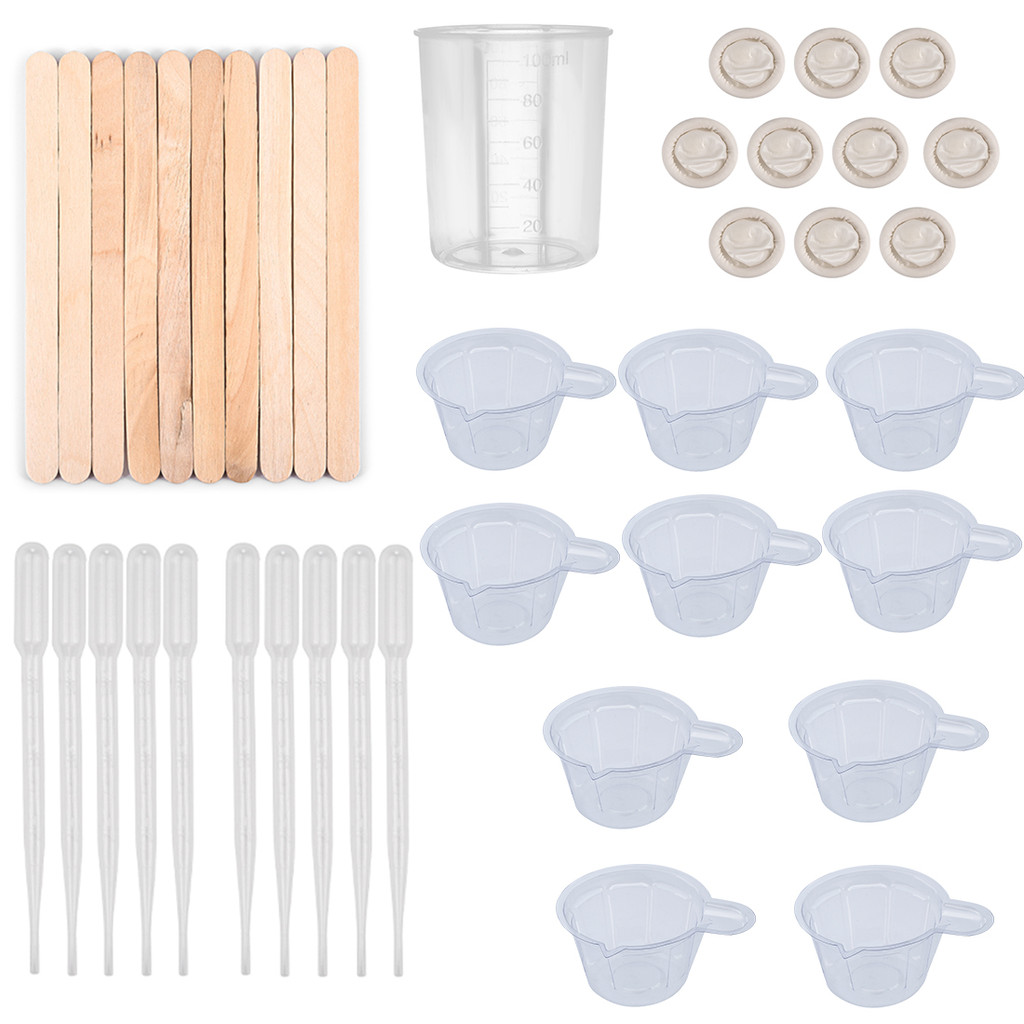 

Resin Molds Making Tools UV Epoxy Jewelry Making DIY Tools Kits Stirring Stick Straw Disposable Spoon For Resin Mold Cup Glove