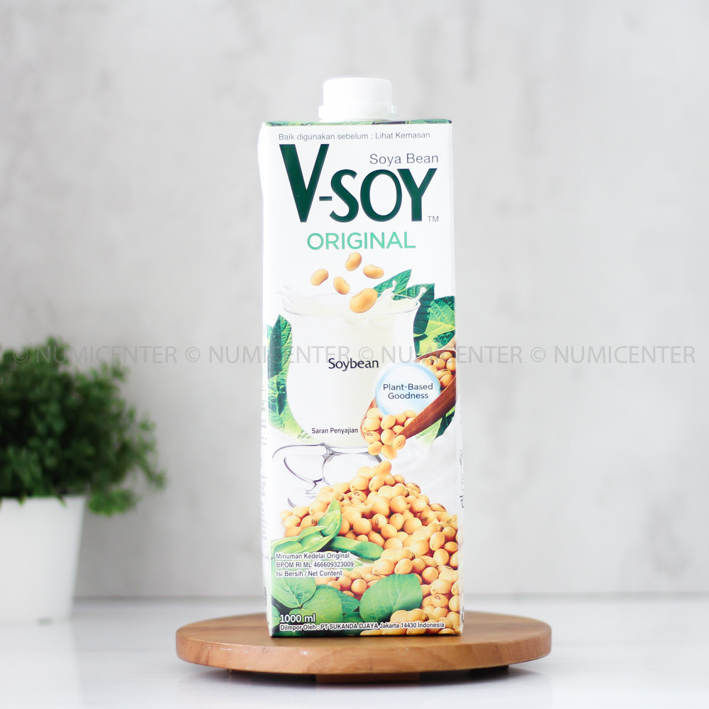 

1000ML V-SOY ORIGINAL SOY BEAN MILK UHT SUSU KEDELAI - VSOY