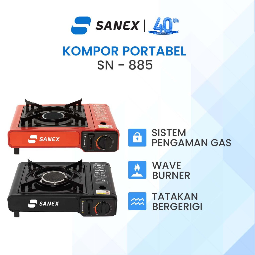 SANEX Kompor Gas Portable  premium