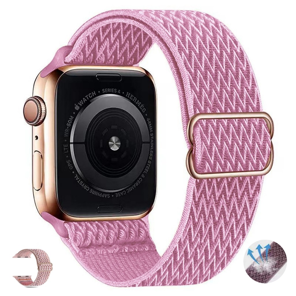 Soft Nylon Breathable Sport Band iphone Watch Series 7 8 9 41mm 45mm 49mm iWatch Series 6 SE 5 4321 