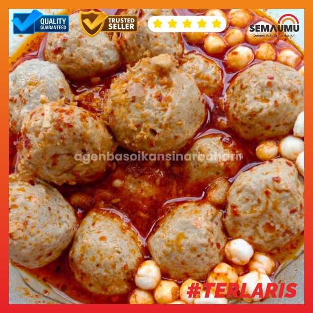 

BAKSO / BASO IKAN SINAR BAHARI BANDUNG Kemasan Ekonomis 12 Bakso Ikan Kecil