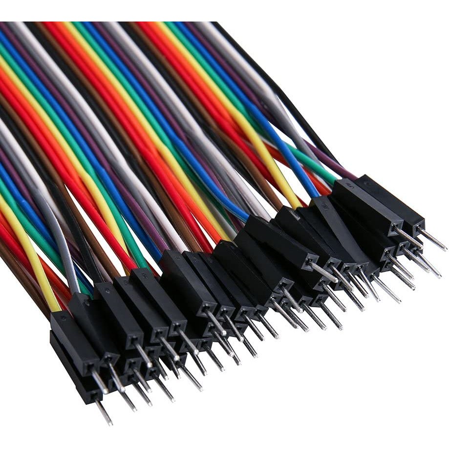 

120pcs 20cm Multicolored Dupont Wire Breadboard Jumper Wires Ribbon Cables Kit Compatible with Arduino Projects