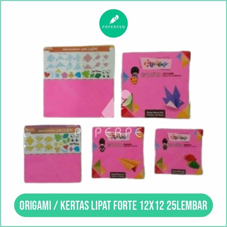 

[S_ATK] Origami / Kertas Lipat Forte 12X12 25Lembar