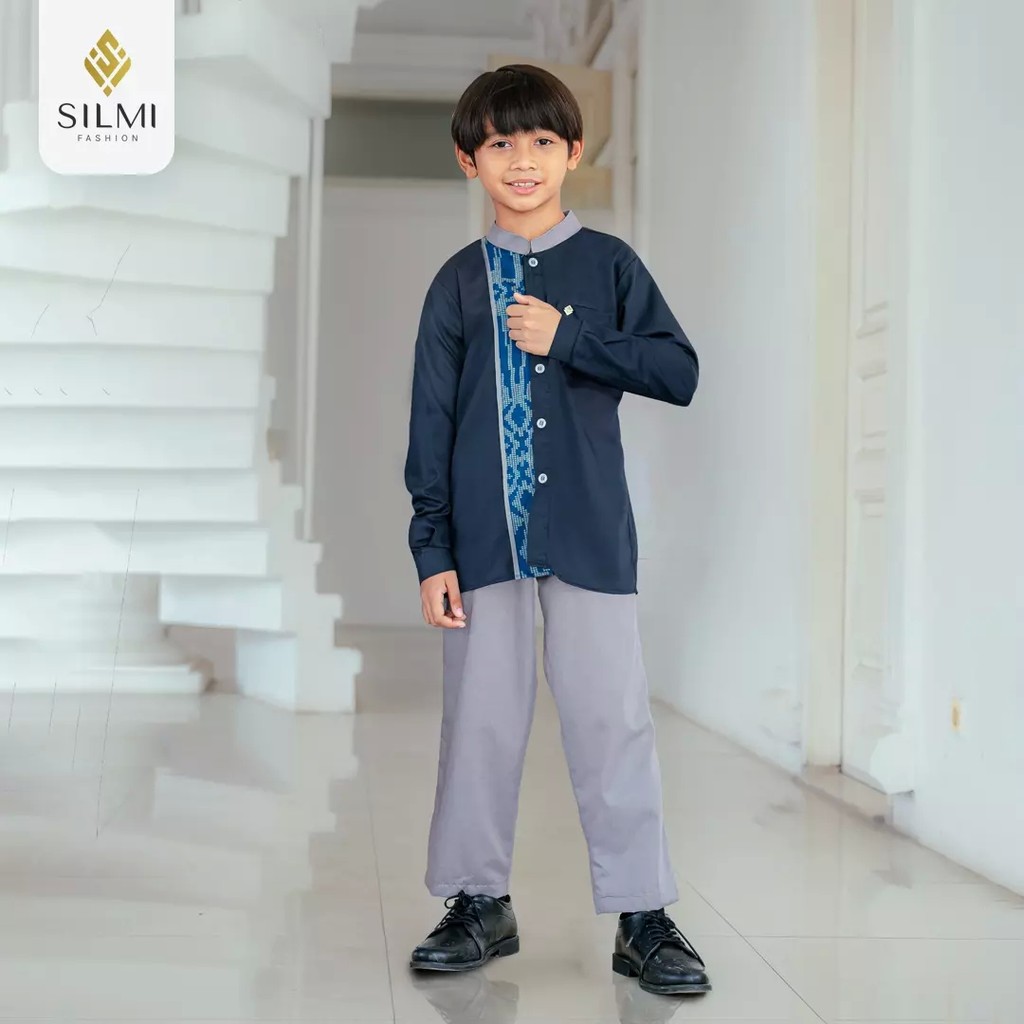 SILMI - Silmi Fashion Rengganis Koko Anak Laki Laki One Set by Silmi