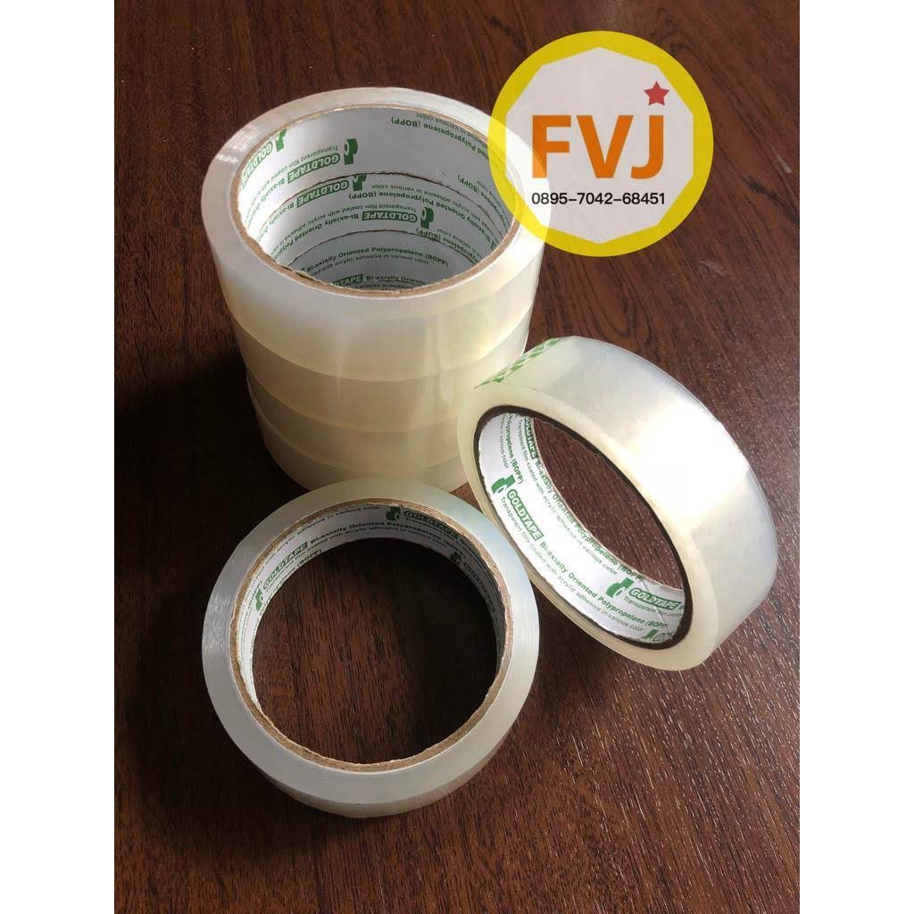 

6 roll - SOLASI BENING SEDANG GOLDTAPE/Harachi 1inch 60Yard