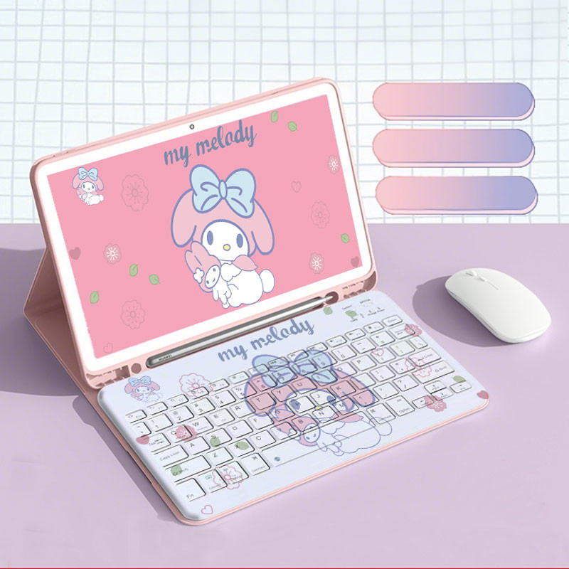 Cute dress Kouromi lightweight convenient simple white keyboard and mouse