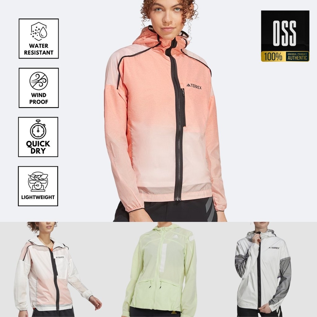 Jaket olahraga wanita jaket running wanita ADDS TRRX adidas original