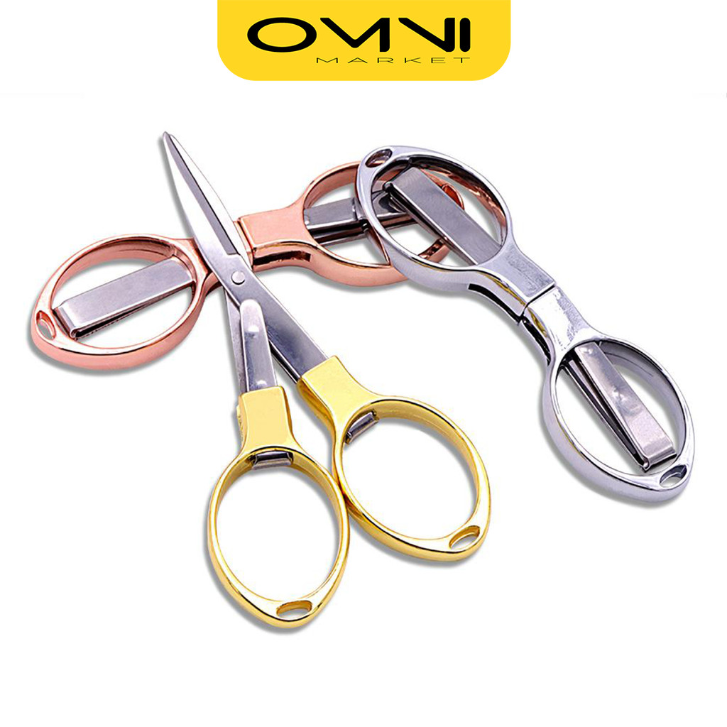 

Gunting Lipat Gunting Kertas Mini Scissors Folding Travel Serbaguna Portable ATK3006