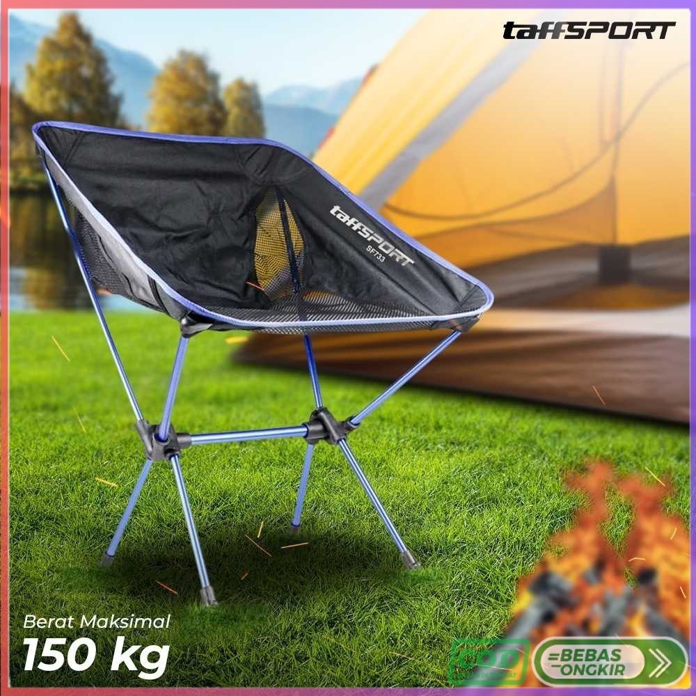 TaffSPORT Kursi Lipat Memancing Folding Fishing Chair - SF733