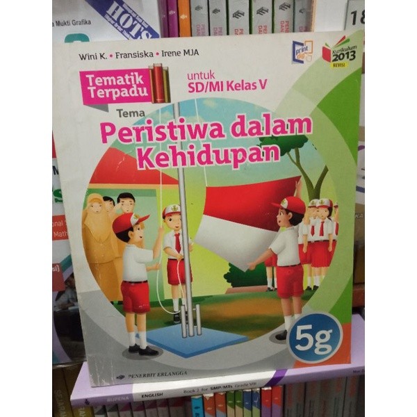 BUKU TEMATIK TERPADU 5G KELAS 5 SD