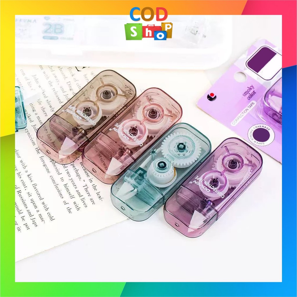 

COD - S6609 Tipe-X Imut Warna Abu Pastel / Alat Koreksi Pelajar