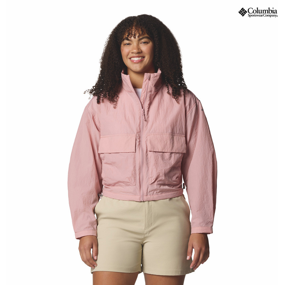 Columbia Women's Paracutie Cropped Cargo Windbreaker