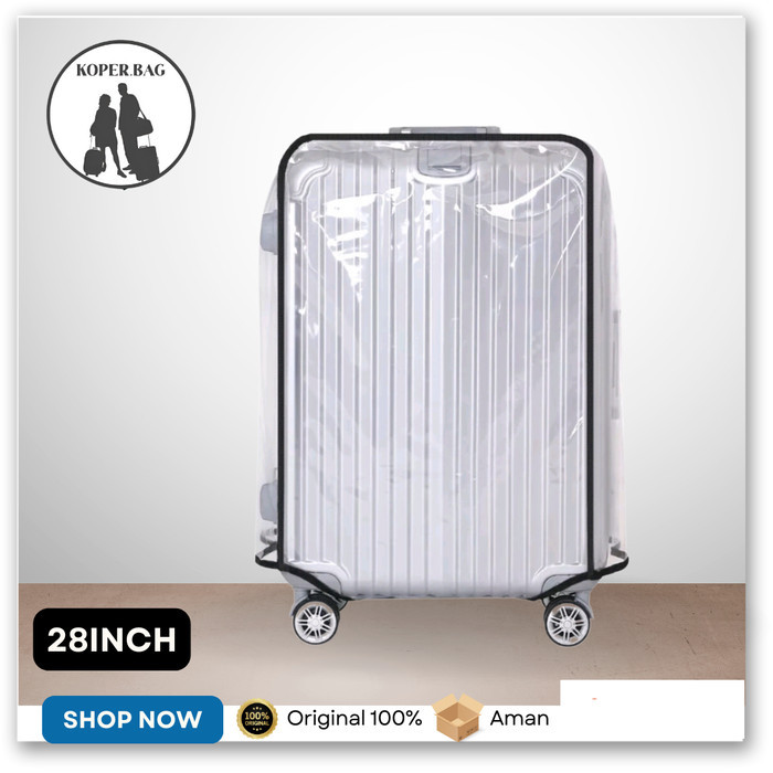 Roaming Cover Mika Koper 20inch - 30inch Sarung koper Cover Transparan - 20 inch