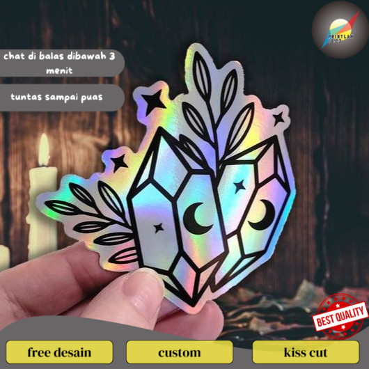 

PrintLab Tambahan Biaya Print & Cut Sticker A3 Ukuran Kecil Dibawah 3x3cm