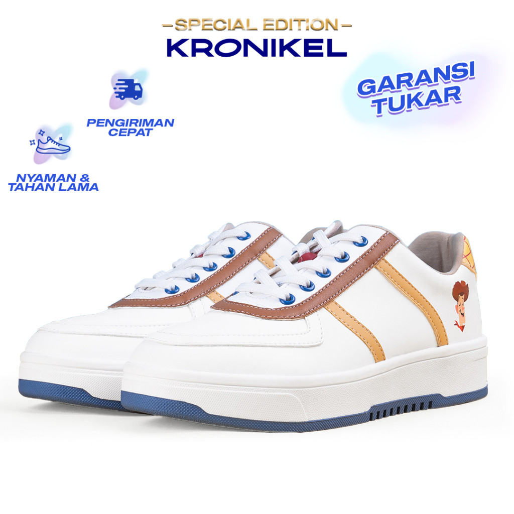 KRONIKEL Toy Story Daily Shoes - Sheriff Terlaris