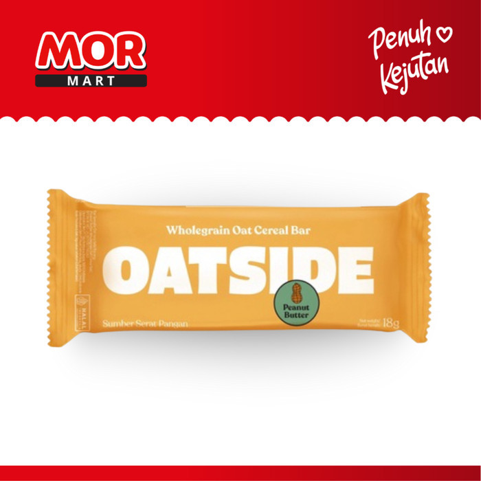 

OATSIDE Cereal Snack Bar Peanut Butter 18gr