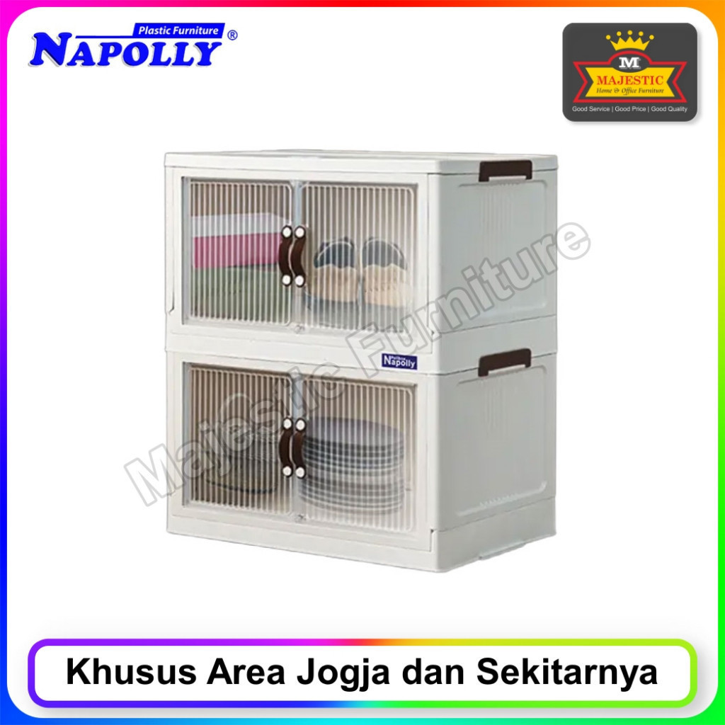 Lemari Plastik Napolly POLIBOX 246 (Jogja)