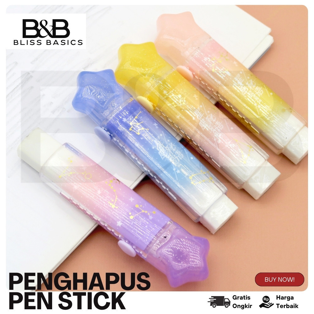 

(1 Box isi 24 Pcs) CAT PAW ERASER Rectractable Penghapus Pensil Karet Mekanik Refil Korean
